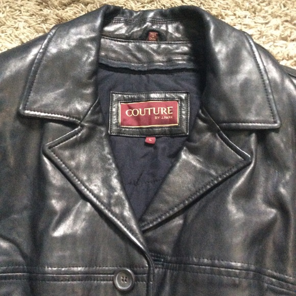 Couture By J.Park Leather Jacket - Picture 3 of 6
